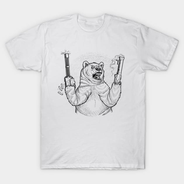 Bear Arms T-Shirt by ANTICLOTHESdotCOM